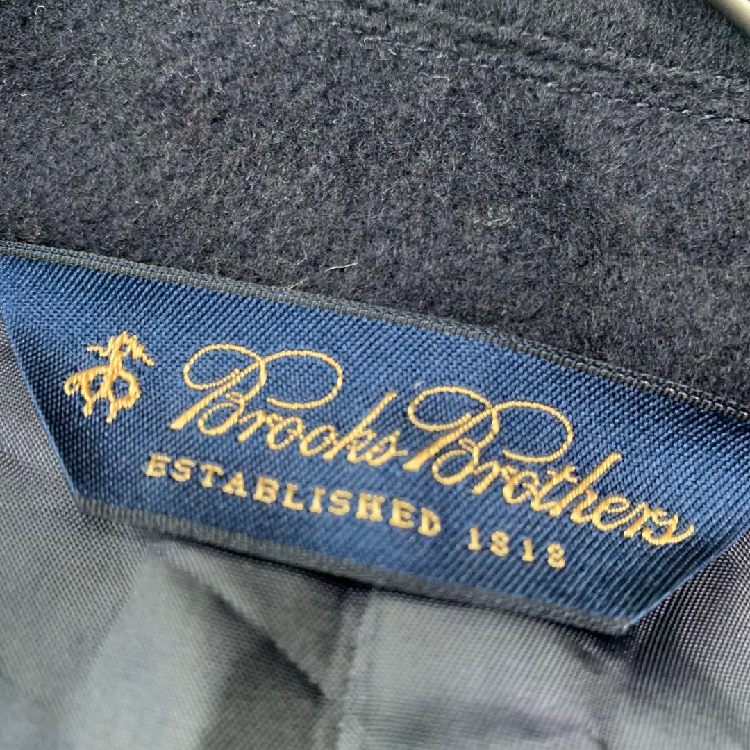 近年モデル ブルックスブラザーズ バルカラーコート カシミヤ混 38