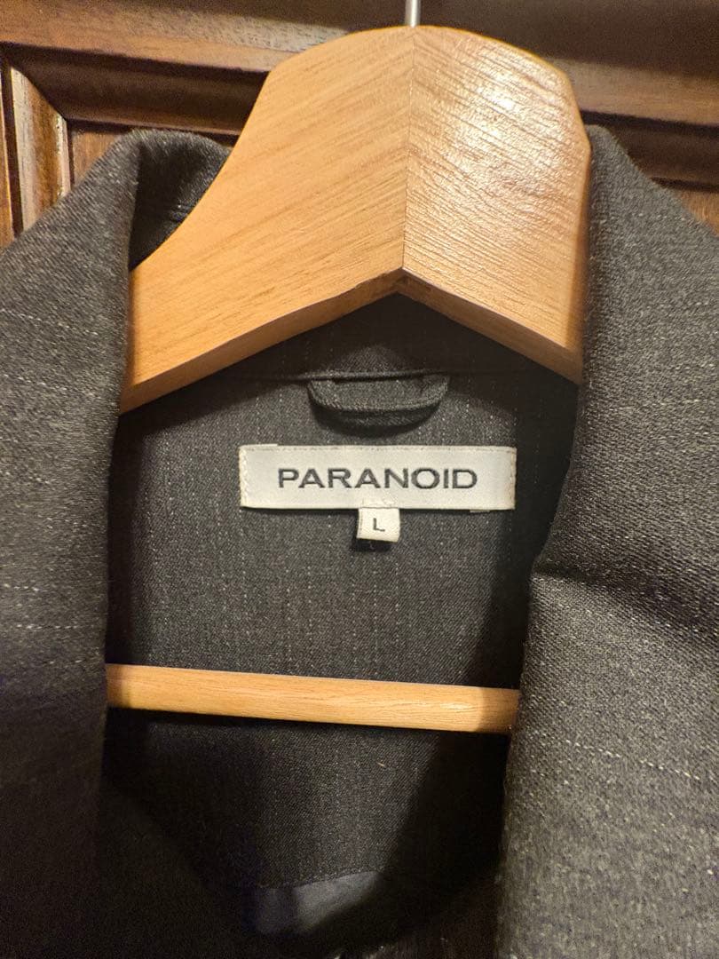 PARANOID ダークグレー ジャケット Lサイズ　pulp